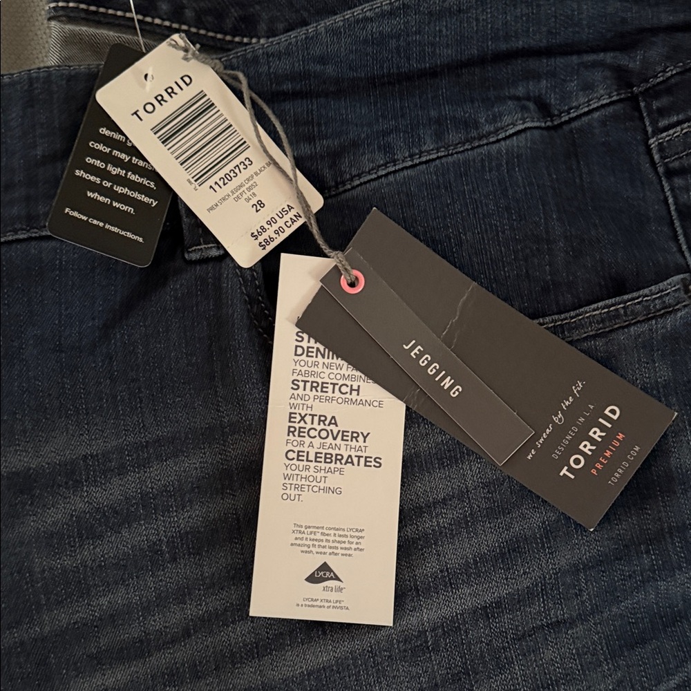 Torrid Dark Blue Skinny Jeans for Men
